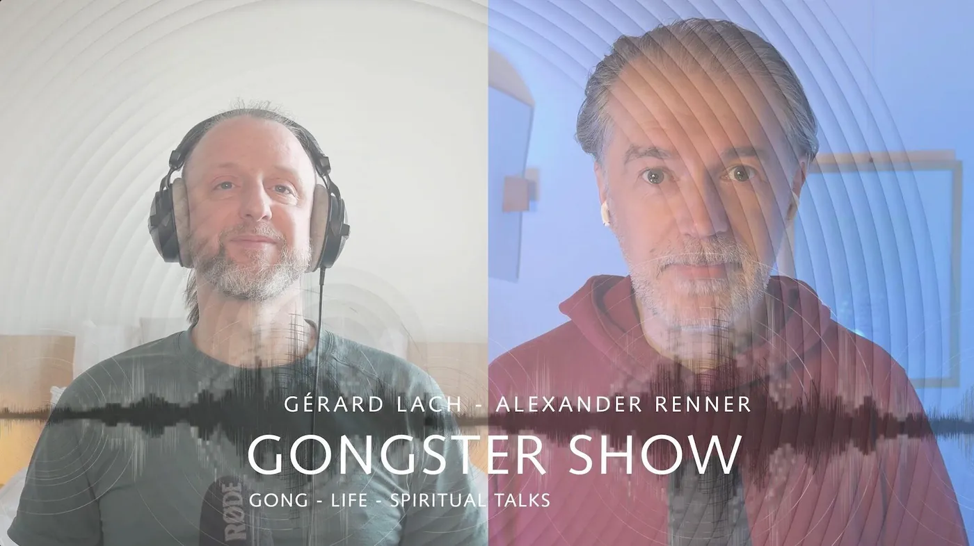 Gérard Lach und Alexander Renner im Gespräch, Titelbild der Gongster Show